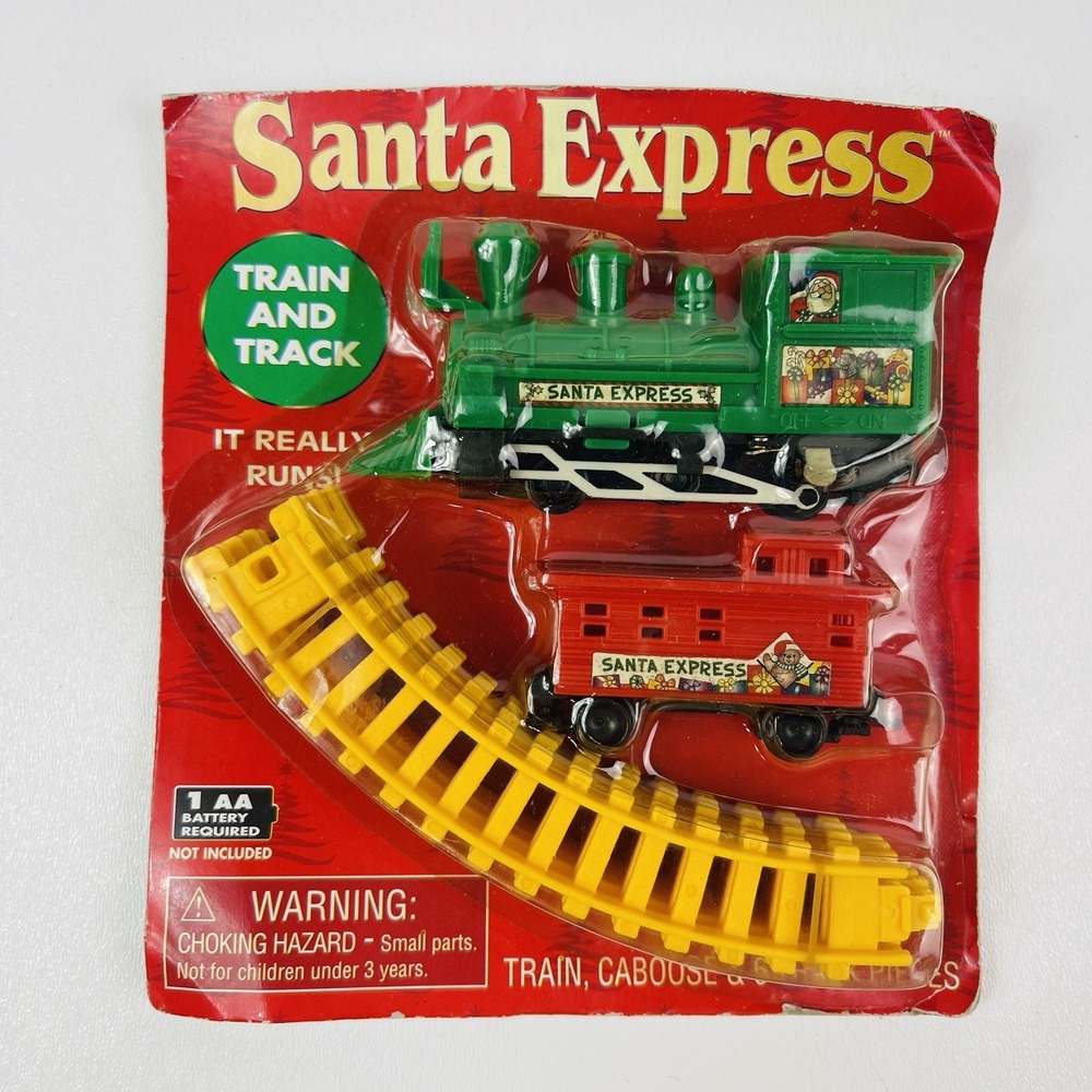 Take One Santa‎ Express Train Caboose and 6 Track Pieces 6043 2005